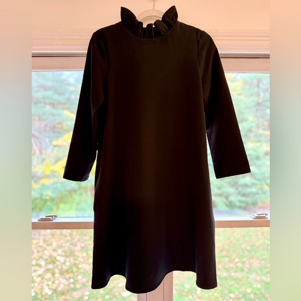 Tuckernuck Elegant Black Long Sleeve “Daphne” Dress